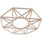 Ekena Millwork Guardian Wood Fretwork Pierced Ceiling Medallion, Alder, 30"OD x 11 5/8"ID x 3/8"T CMWP30X30X0375GDAL - alternate 5